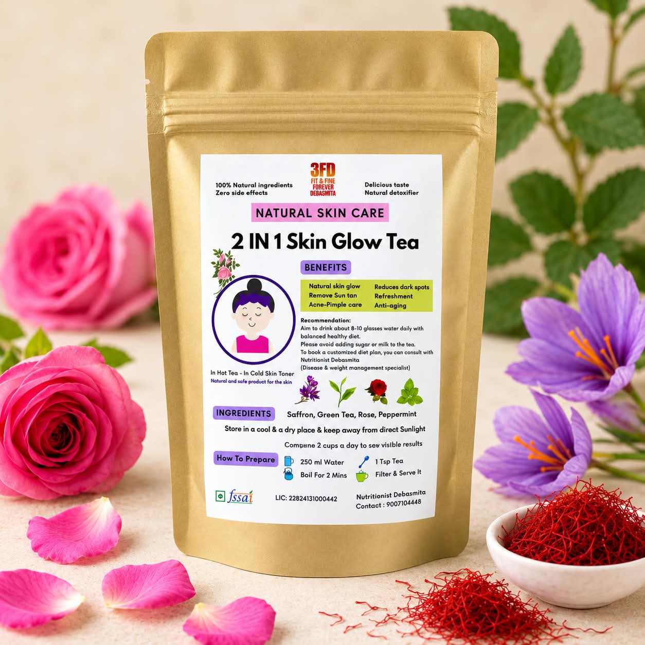 2-In-1 Skin Glow Tea