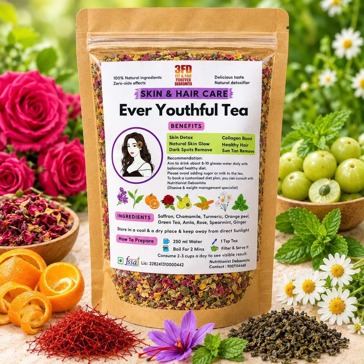 Skin & Hair Care - Ever Youthful Tea