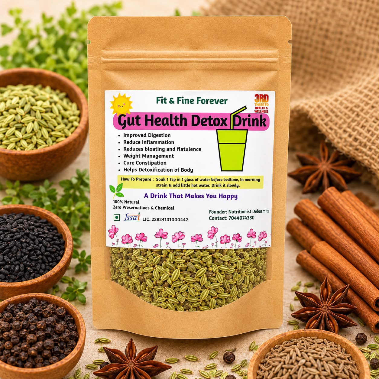 Gut Health Drink - Morning Detox