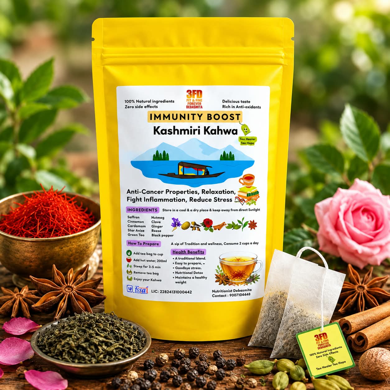 Kashmiri Kahwa - Immunity Boost
