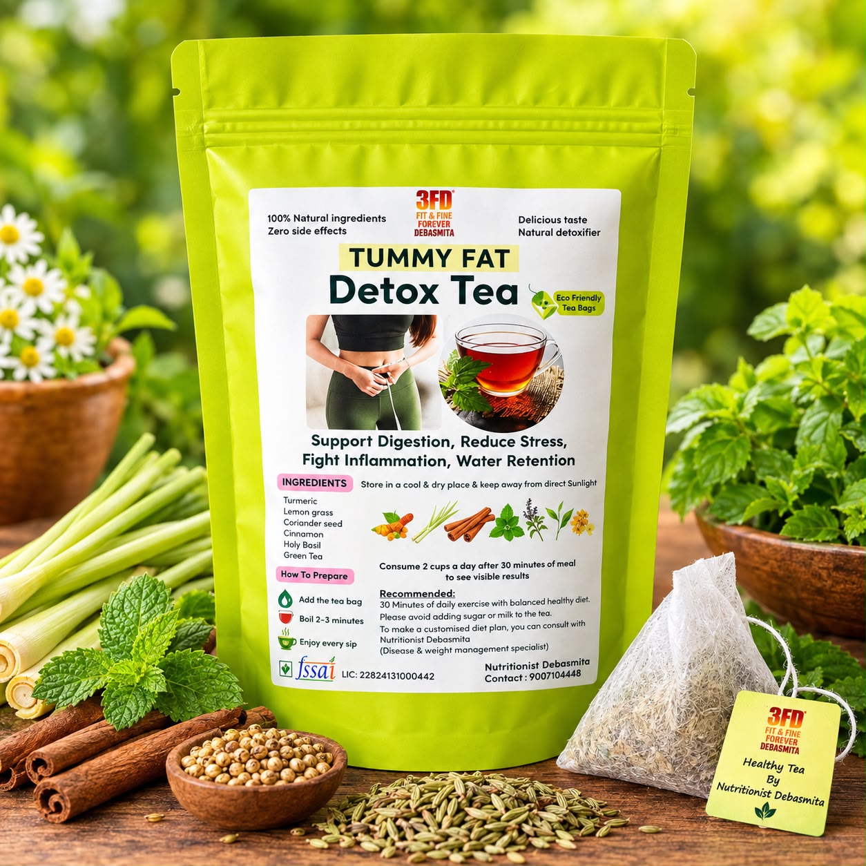 Tummy Fat - Detox Tea