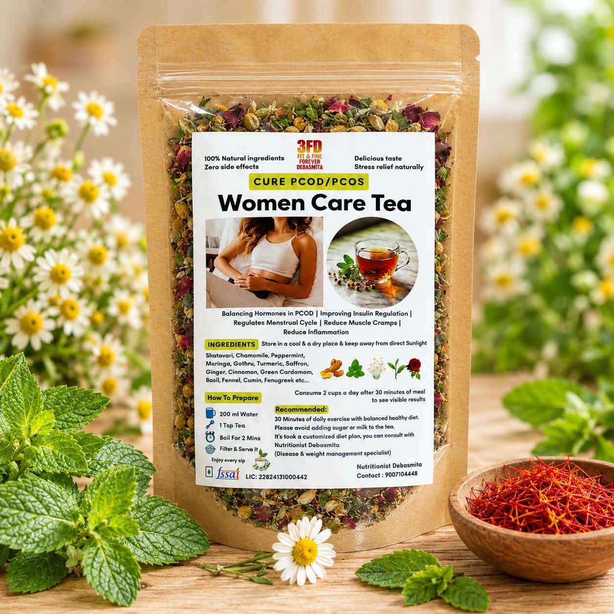 Women Care Tea - PCOD / PCOS